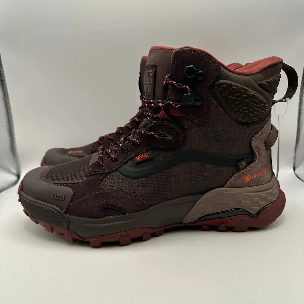 VANS Men's 9.5 Crestline GORE-TEX MTE Bitter Chocolate Brown MSRP $230 NWOB